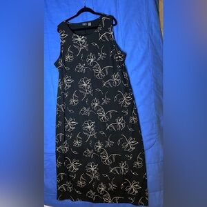 George Monochrome Black Dress